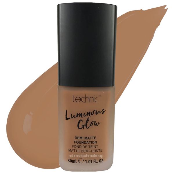 Technic Luminous Glow Demi Matte Foundation (Chestnut)