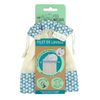Feel Natural - Washing Net for Make-Up Wipes: Discs and Squares - For Machine Wash or Hand Wash - 100% Cotton Bag