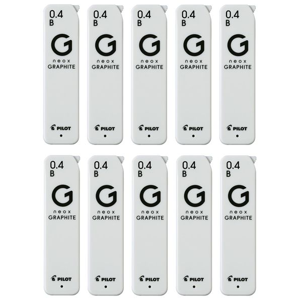 PILOT 10HRFG04B Sharp Refills Neox Graphite 0.4mm B 10pcs