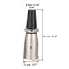 sourcing map 3-Pin XLR Male Connector for Microphone Mic Cable Plug Connector Mic Audio Socket 2pcs