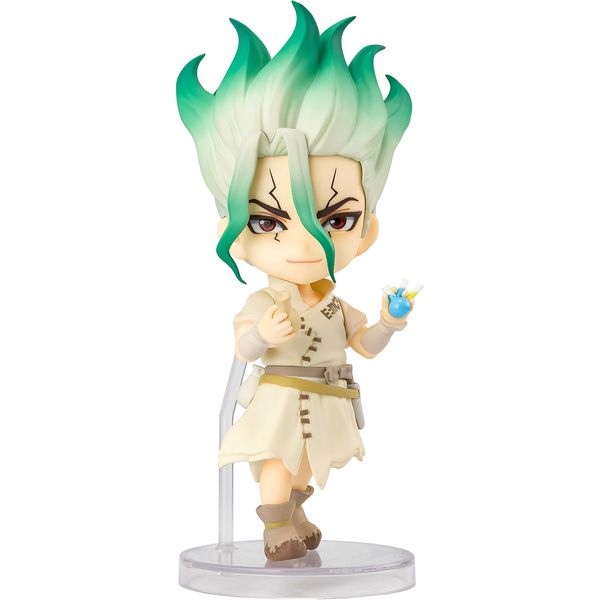 Figuarts Mini Dr. STONE Senku Ishigami Approx. 3.9 inches (100 mm), PVC & ABS, Pre-painted Action Figure BAS59512