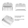 Hair Limit Comb, Universal Clipper Comb Attachment for Professional Electroplating Cutting Guide 1.5MM+4.5MM(Electroplating Silver)