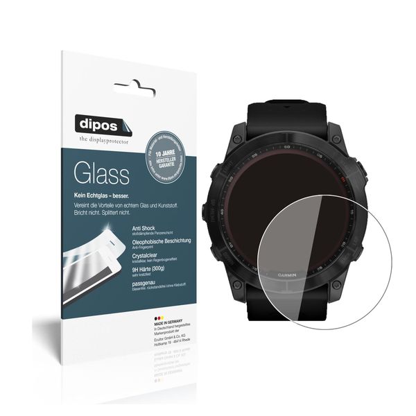 Screen Protector for Garmin Fenix 7 (47 mm) Flexible Glass 9H dipos