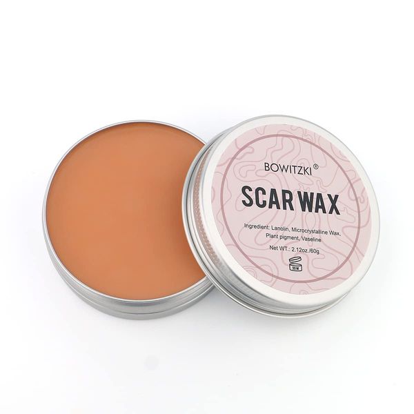 Bowitzki Halloween SFX Scar Wax (2.12oz ) Fake Wound Scar Modeling Wax for Stage Fancy Dress Up Cosplay Theatrical Special Effects Makeup (#1)