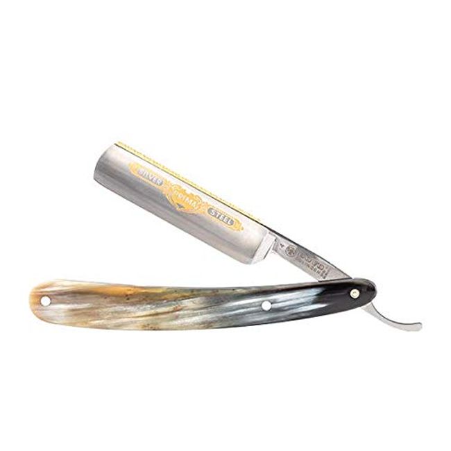 DOVO Straight Razor, Horn Prima, 5/8"- DV-45850, 1 ct.