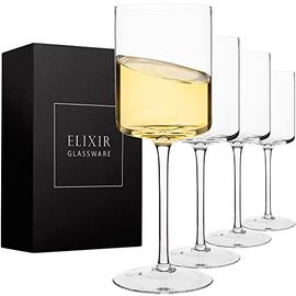 Edge White Wine Glass, Set of 4