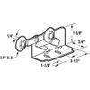 Prime-Line Twin Pocket Door Roller, Top Mount (2-Pack) N 6531, Silver