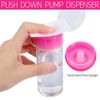 900pcs Lint Free Nail Wipes Pads with Plastic Bottle, FANDAMEI 1pcs 100ml Gel Polish Remover Pump Dispenser and 2 Packs Gel Acrylic Polish Remover Cleaner Cotton Pads, UV Gel Soak Off Clean Wipe