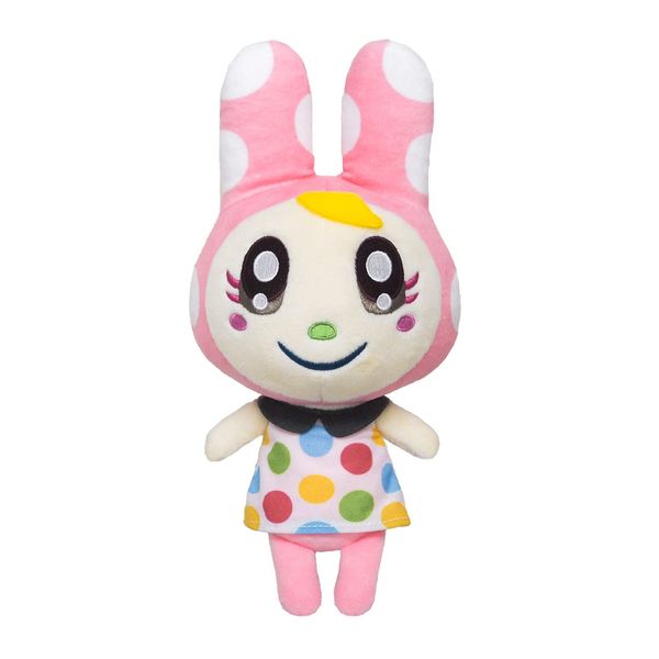 Sanei Boeki DP22 Animal Crossing All Star Collection Chrissy Plush Toy, Size S, Height 8.7 inches (22 cm)