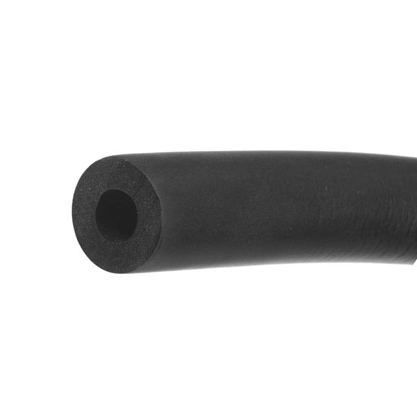 Rebower 8mm Pipe Insulation Tube Thermal Foam Tube Handle Grip for Pipe Insulation Wrap 1M Black