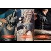 TASALON Disposable Black Nitrile Gloves 100 Count, 5 Mil Textured long Medium