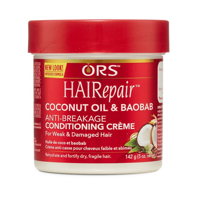 ORS HAIRepair Coconut Oil and Baobab Anti-Breakage Conditioning Creme, 142 g