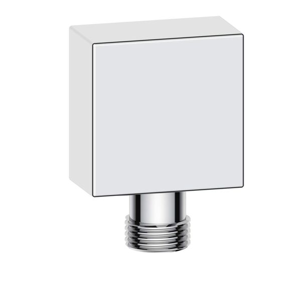 Better Bathrooms Chrome Square Outlet Elbow