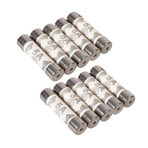 Nartel® BS1362 Fuse Cartridge 5 amp for UK plugs (Pack of 10)