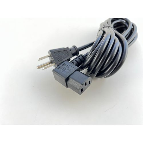 [UL Listed] OMNIHIL Extra Long 15FT L-Shaped C13 Power Cord Compatible with QSC K12 Powered Speaker