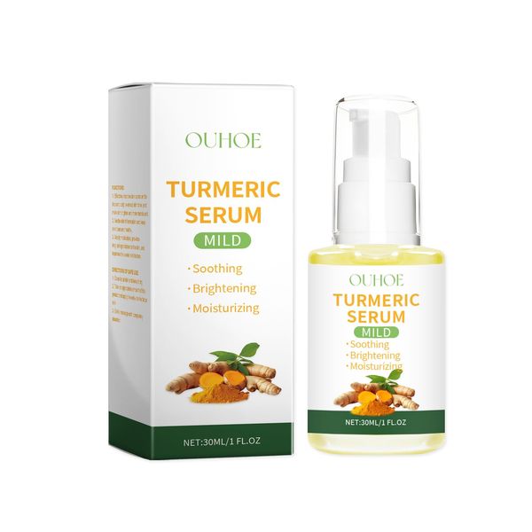 IZBEAUVO Turmeric Face Serum,Turmeric Oil,Turmeric Serum Anti Wrinkle Serum,Turmeric Serum Dark Spot Removal for Dark Spots, Acne Scars Improve Skin Tone and Moisturize