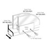 Basco 1/4 in. Sliding Shower Door Parts (Infinity)