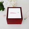 CafePress Toothbrush Memory Keepsake Jewelry Box, 5"x5"x3.75"