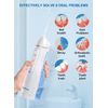 Water Dental Flosser Cordless for Teeth Cleaning - 4 Modes Oral Irrigator Braces Flossers Cleaner, Rechargeable Portable IPX7 Waterproof Powerful Battery for Travel Home