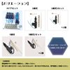 ROOOCYY Central Lock Kit Central Lock Actuator 12V Universal Car Keyless Security 4-Door Set