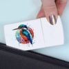 'Colourful Kingfisher' Pill Box with Tablet Splitter (PI00029021)