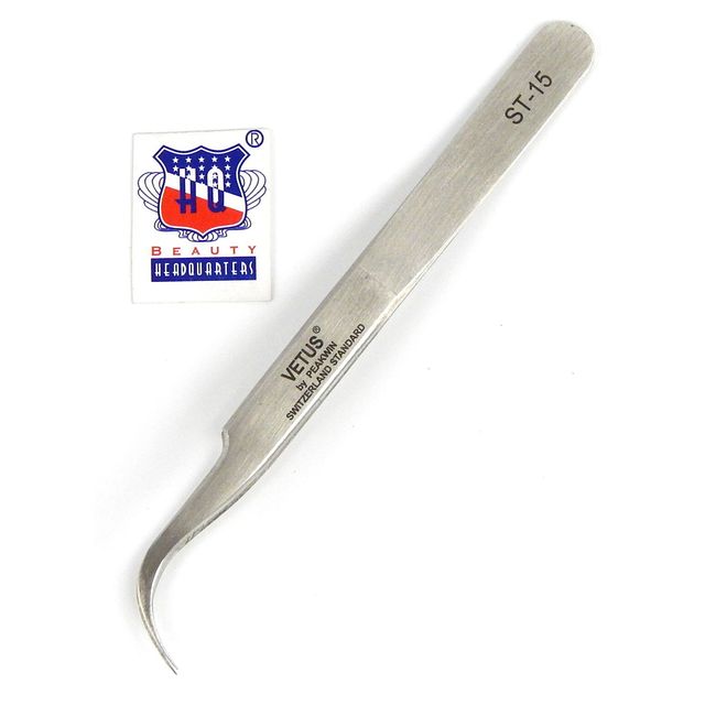 VETUS Professional Tweezers Tool ST-15 HRC40 Super Fine Tweezer