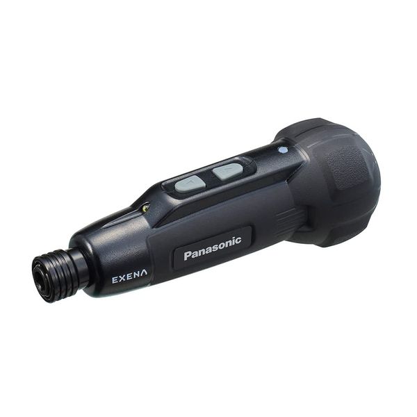 Panasonic EZ1D11S-B Electric Screwdriver, USB Type-C Rechargeable, 3.7 V, 850 mAh, Forward and Reverse, Hand Tightener with Brake, LED Light, Bit Set, Charging Cable Included, Lightweight, Small,