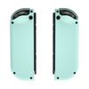 eXtremeRate DIY Replacement Shell Buttons for Nintendo Switch & Switch OLED, Light Cyan Custom Housing Case with Corlorful Button for Joycon Handheld Controller [Only the Shell, NOT the Joycon]