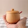Natural Wood Relish Container Set Natural