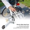 Electric Metal Seatpost Foldable, Theft Seatpost with Key Internal Lock for