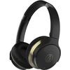 Audio-Technica SonicFuel Wireless On-Ear Headphones w/ Mic & Control (Black)