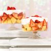 SIMPLY ELEGANT Plastic Trifle Pedestal Container 4½" (Pink)
