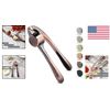 Premium Copper Garlic Press - Efficient, Easy to Clean, Lifetime Guarantee