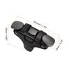 sourcing map Gaming Trigger Mobile Game Controller 3rd Double Side Fire Keys Shooter Sensitive Black for 4.7-6.5 Inch Cell Phone