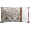 Apachi 2 Piece MATCHING PILLOWCASE SET Set - 6 COLOURS (Brown/Cream)