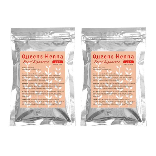 Queens Henna Pearl Signature Buy 1 Get 1 Free (1+1) Natural Henna Dye 100g Queens Henna