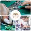 sourcing map Solder Wick Braid No-Clean Desoldering Wick Braid 0.16 Inch Width 5 Feet Length for Remove The Solder Electrical Components 2 Pack