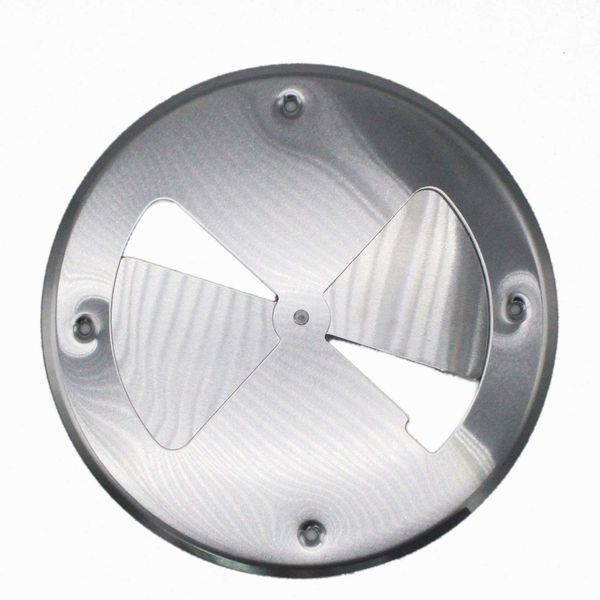 X-Haibei Round Butterfly Ventilator Vent Cover Aluminum Dia. 7.8 inch for Marine Boat Trailer