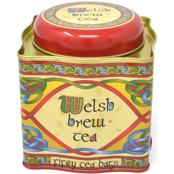 Welsh Brew Tea by Royal Tara 50 Teabags Reusable Tin