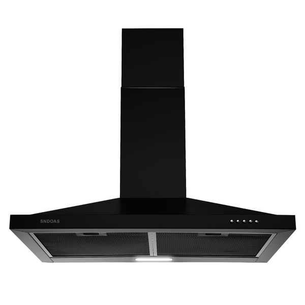 30 in Wall Mount Range Hood Kitchen Exhaust Stove Vent 450CFM Mechanical Control