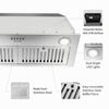 30 inch Built-In/Insert Range Hood 600CFM Kitchen Vent Ducted LEDs 3-Speed New
