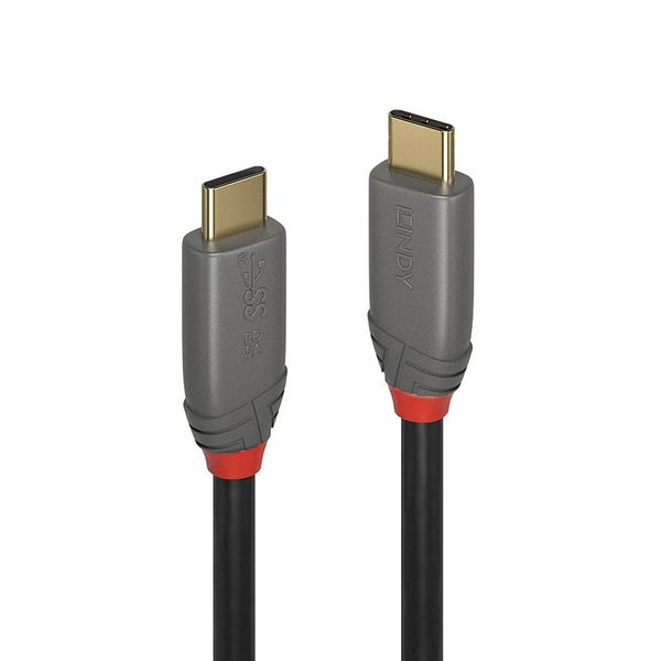 LINDY 1m ANTHRA LINE USB3.2 Gen2x2 Type-C Cable + PD Smart Chip (Model Number: 36901)