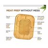 Extra Large Meat Steak Carving Board - Bamboo