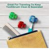 Toothbrush Head Cover Cap Mspan Protector Brush Pod Case Plastic Clip For Travel