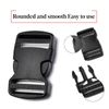 4PCS Plastic Buckle, Side Quick Release Buckle for Bracelets Backpack Tactical Bag and Gear,Buckles