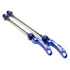 Quick Release MTB Road Bike Cycling Car Front Rear Set (Blue)