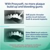 Dental Floss for Braces with Threader and Thick Proxy Brush for Daily Care of Periodontal Disease and Gum Health - Orthodontic Flossers for Braces and Teeth, Periodontal Floss by ProxySoft (6 Packs)