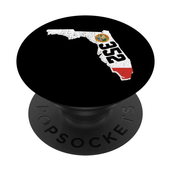 Gainesville Area Code 352 Florida Souvenir Gift PopSockets Swappable PopGrip