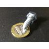 Zinc Hex Head Lag Screw 1/2 Hex Size 5/16 Thread x 1.00" Length, 100 pcs
