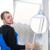 100 Pcs Corner Mount Flat Window Spring Stainless Steel Window Screen Clips, Prevent Screen Windows Shaking